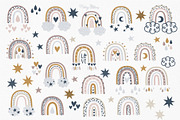 Funny animal faces and rainbows, an Animal Illustration by Moony Рatterns (Thumbnail 6 of 12)