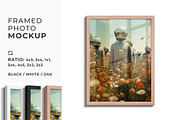 Framed Photo Mockups Bundle 01, a Household Mockup by Mockups by Carlos Viloria (Thumbnail 7 of 14)
