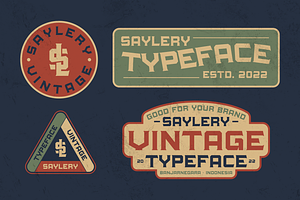 Saylery Typeface