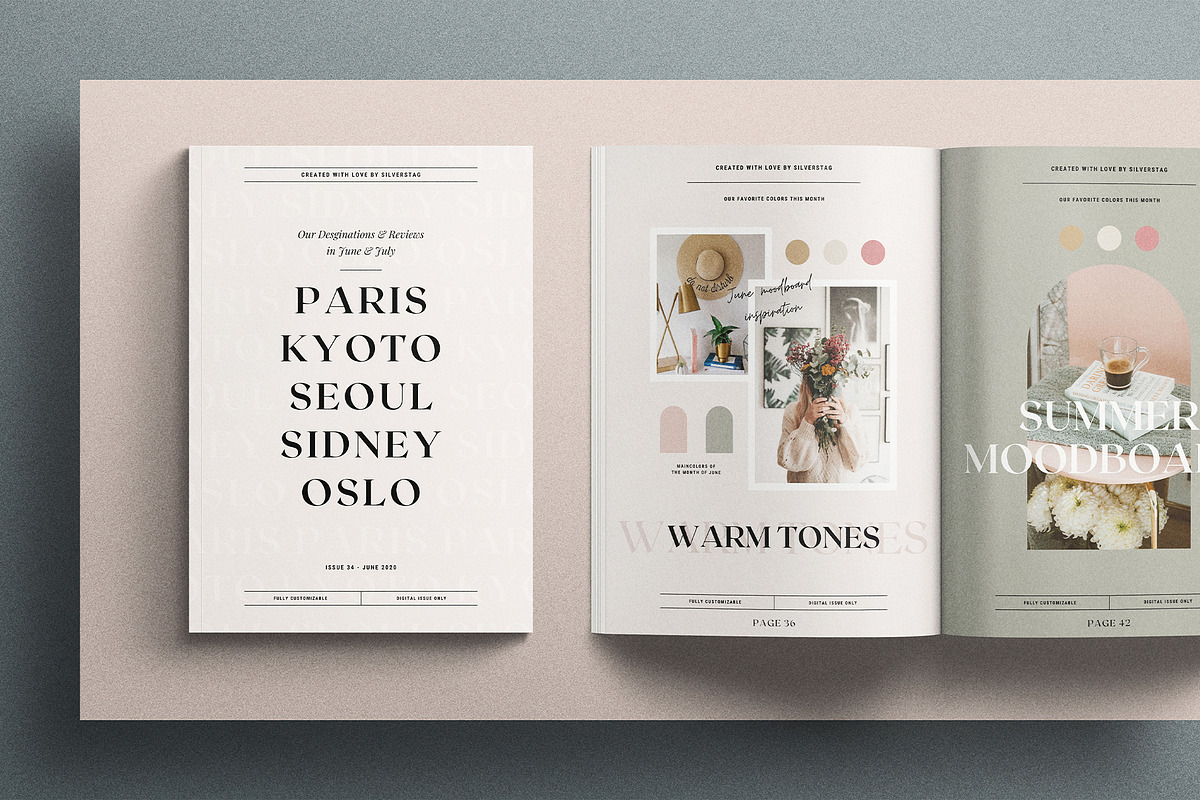 Sophie CANVA eBook/Magazine Creator, a Magazine Template by SilverStag Type Foundry (Photo 6 of 26)