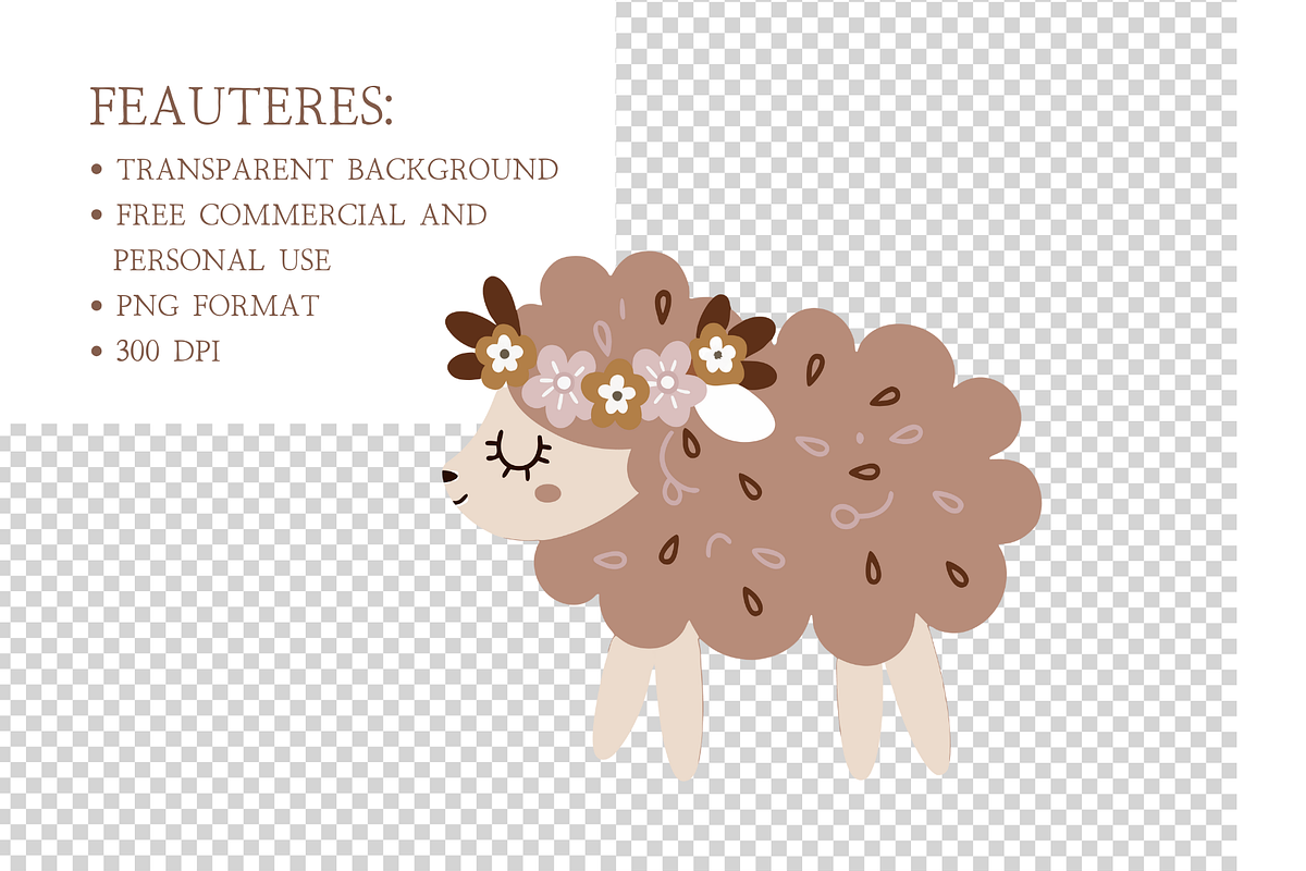 Cottagecore Easter Clipart Bundle, an Illustration by MockupWizard (Photo 3 of 3)
