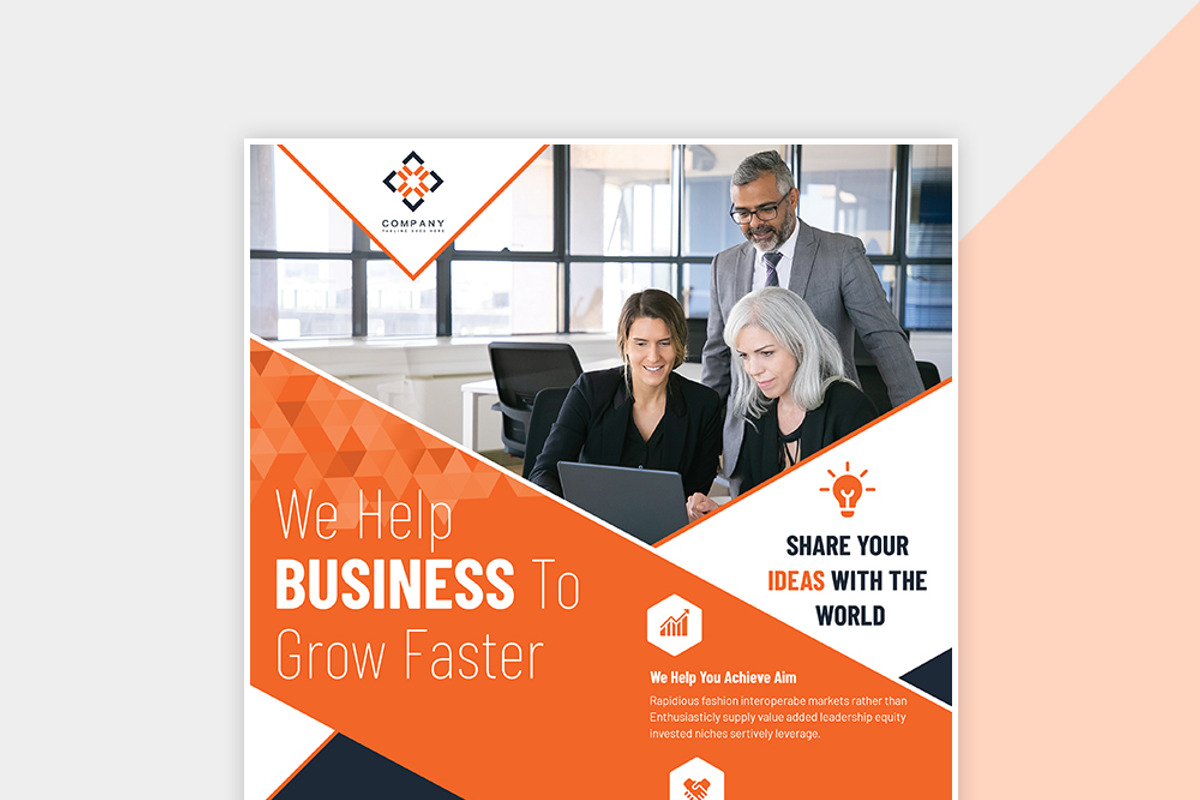 Corporate Flyer Template, a Flyer Template by CodexCoder Themes (Photo 2 of 4)
