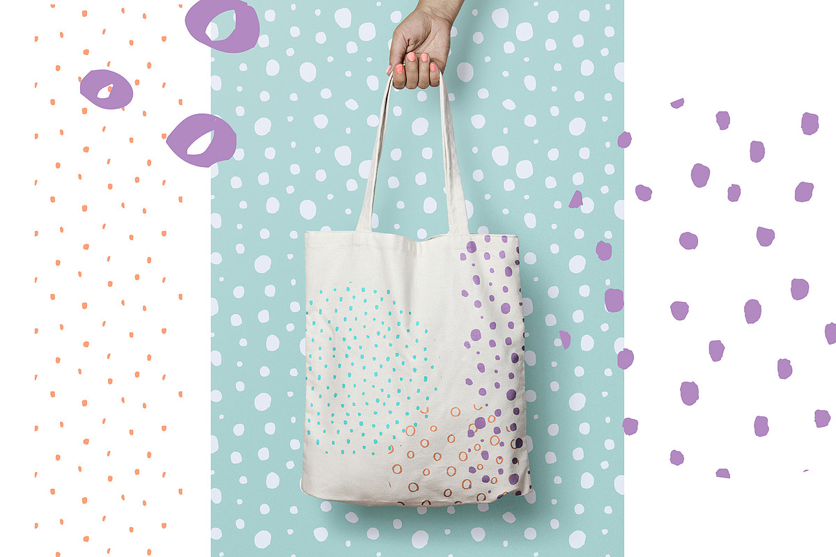 Speckle Dot Brush Abstract Patterns, a Pattern Graphic by Wildflower June (Photo 4 of 8)