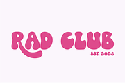 Retro Spirit A Fun Groovy Font, a Sans Serif Font by Prestige Artsy Studio (Thumbnail 4 of 8)