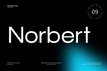 Norbert - Modern Sans-serif