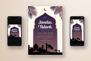 Eid Mubarak Flyer + Social Media, a Flyer Template by Esui Studio (Thumbnail 1 of 5)