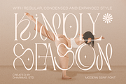 Kindly Season - 3 Font, a Serif Font by Dharmas Foundry (Thumbnail 1 of 13)