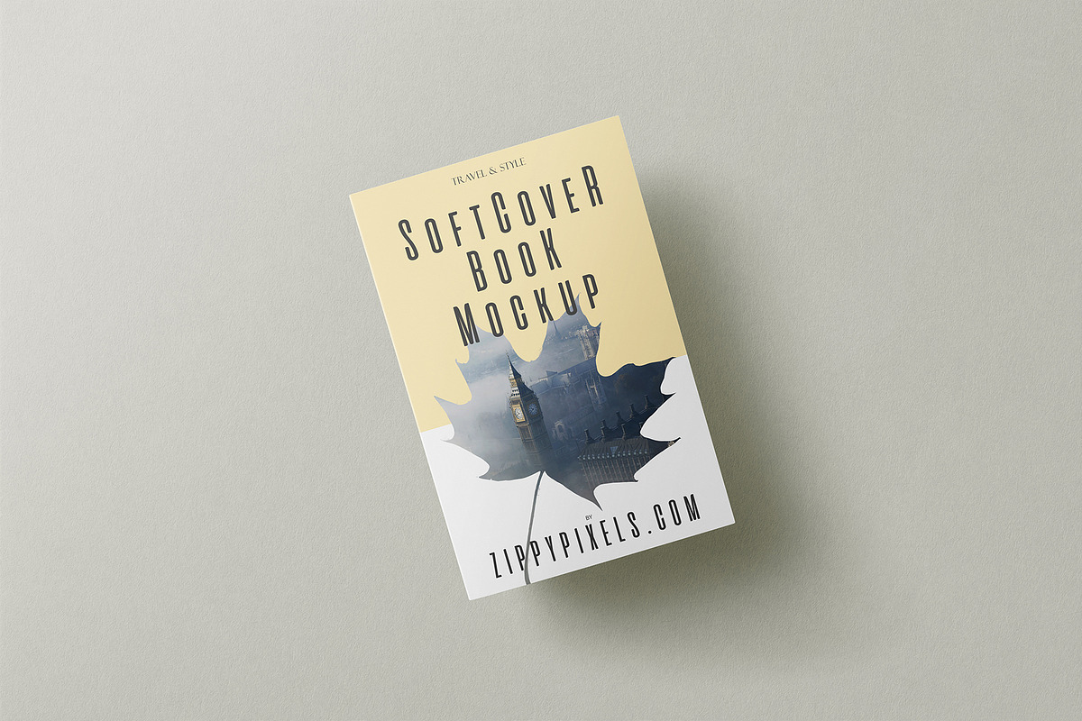 Book Cover Mockup, a Product Mockup by ZippyPixels (Photo 6 of 8)