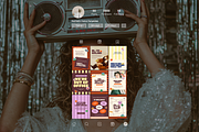 Groovy Retro Canva Templates, a Social Media Template by CanvaTemplateClubCo (Thumbnail 6 of 10)