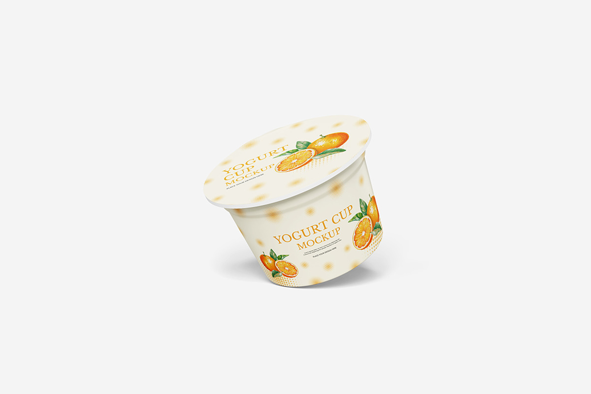 Yogurt Cup Mockup, a Product Mockup by Indah (Photo 4 of 6)