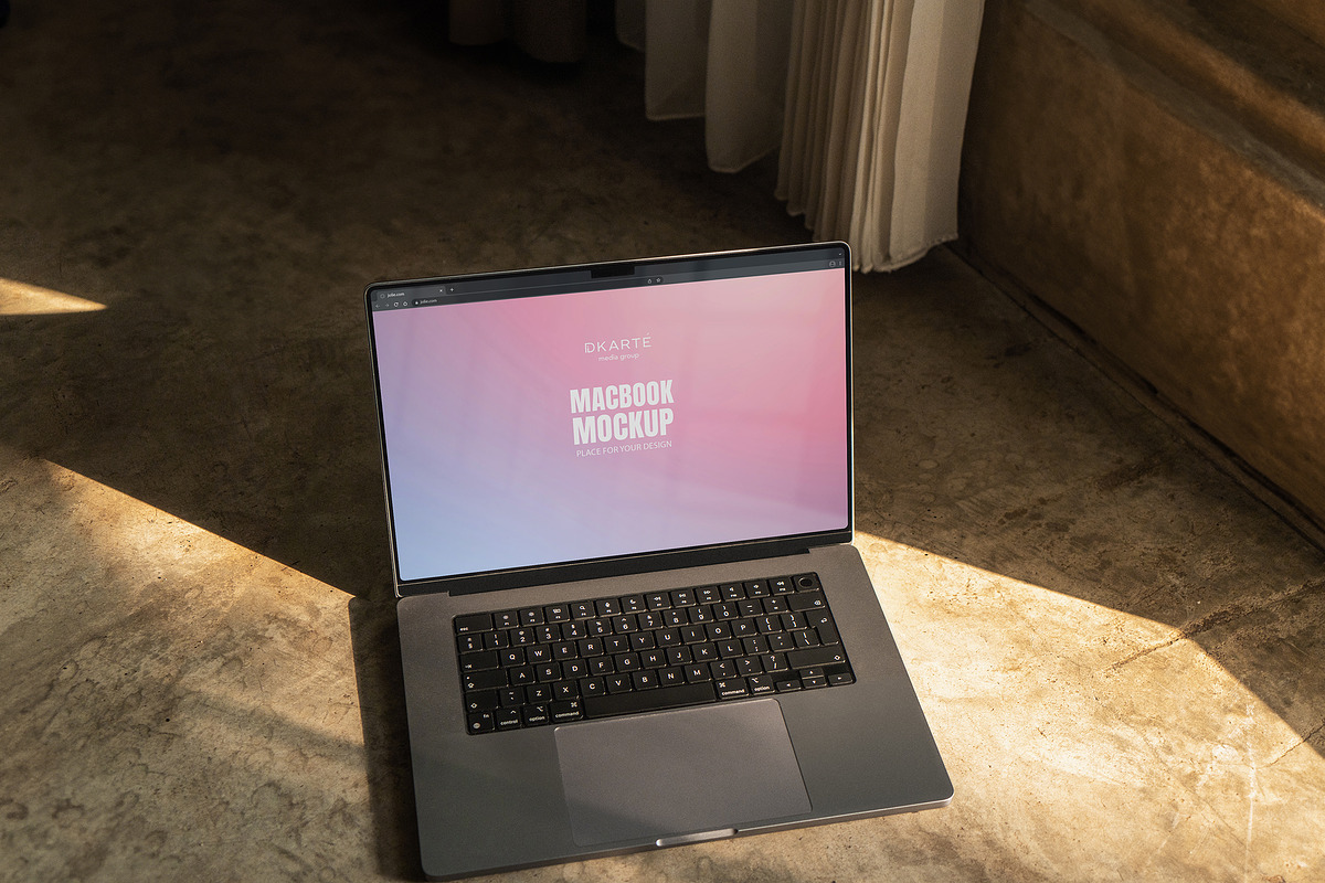 MacBook Mockups Vacation Mood, a Mac Mockup by Dikarte.Store (Photo 3 of 11)