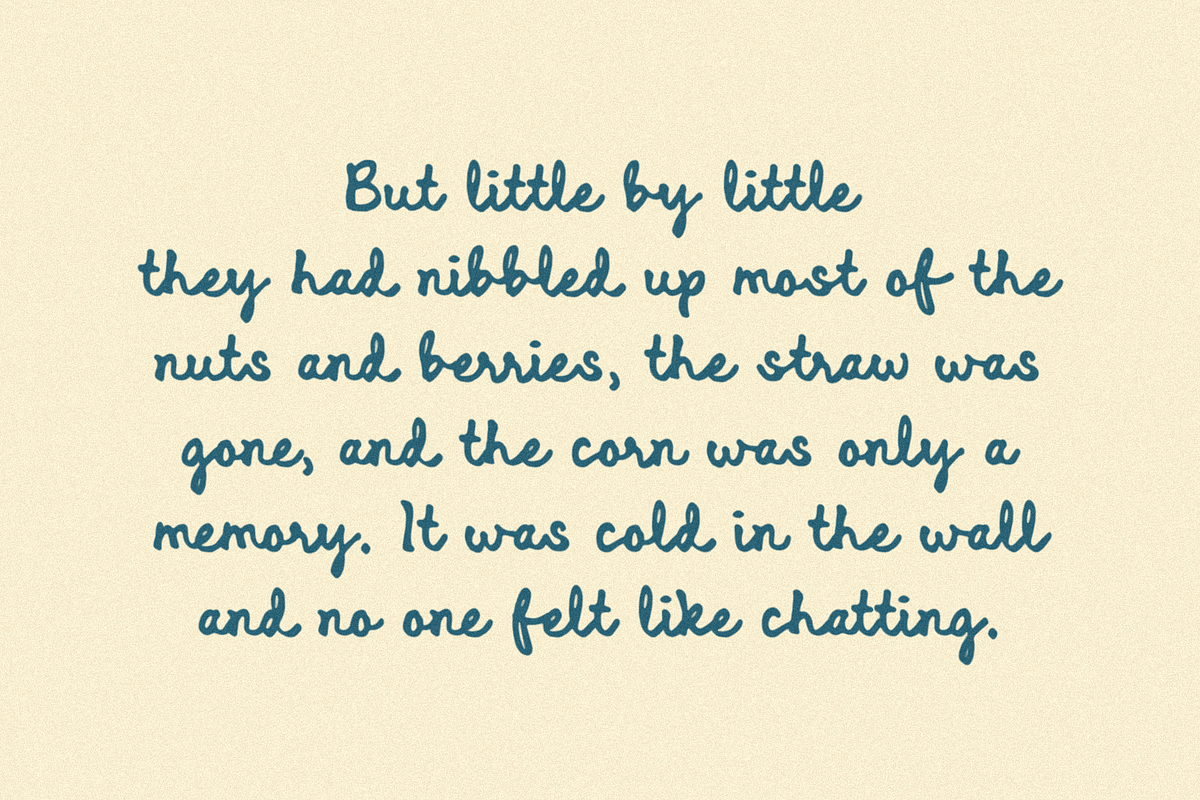 Strawberry Jane, a Script Font by Bruised Goods (Photo 8 of 9)