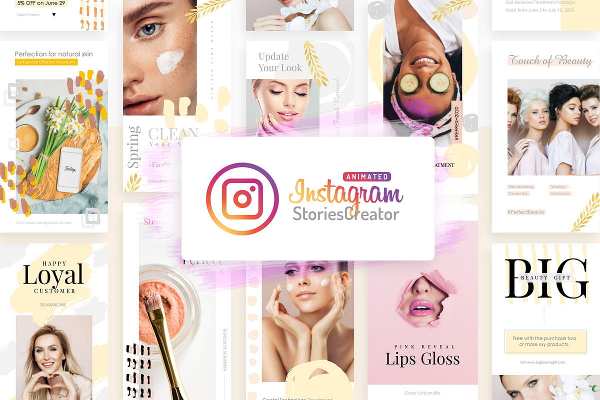 100+ Animated Instagram Stories PPT, a Social Media Template by afahmy (Photo 2 of 10)