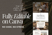 Elegant Boho Wedding Website Invite, a Templates & Theme by JOA CREATIVE LAB (Thumbnail 3 of 8)