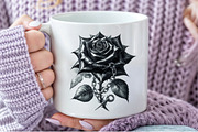 Gothic Roses Clipart Bundle, a Seasonal Illustration by Pixels.Craft (Thumbnail 4 of 7)