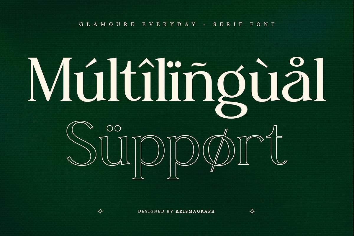 Glamoure Everyday | Modern Serif, a Serif Font by Krismagraph (Photo 10 of 10)