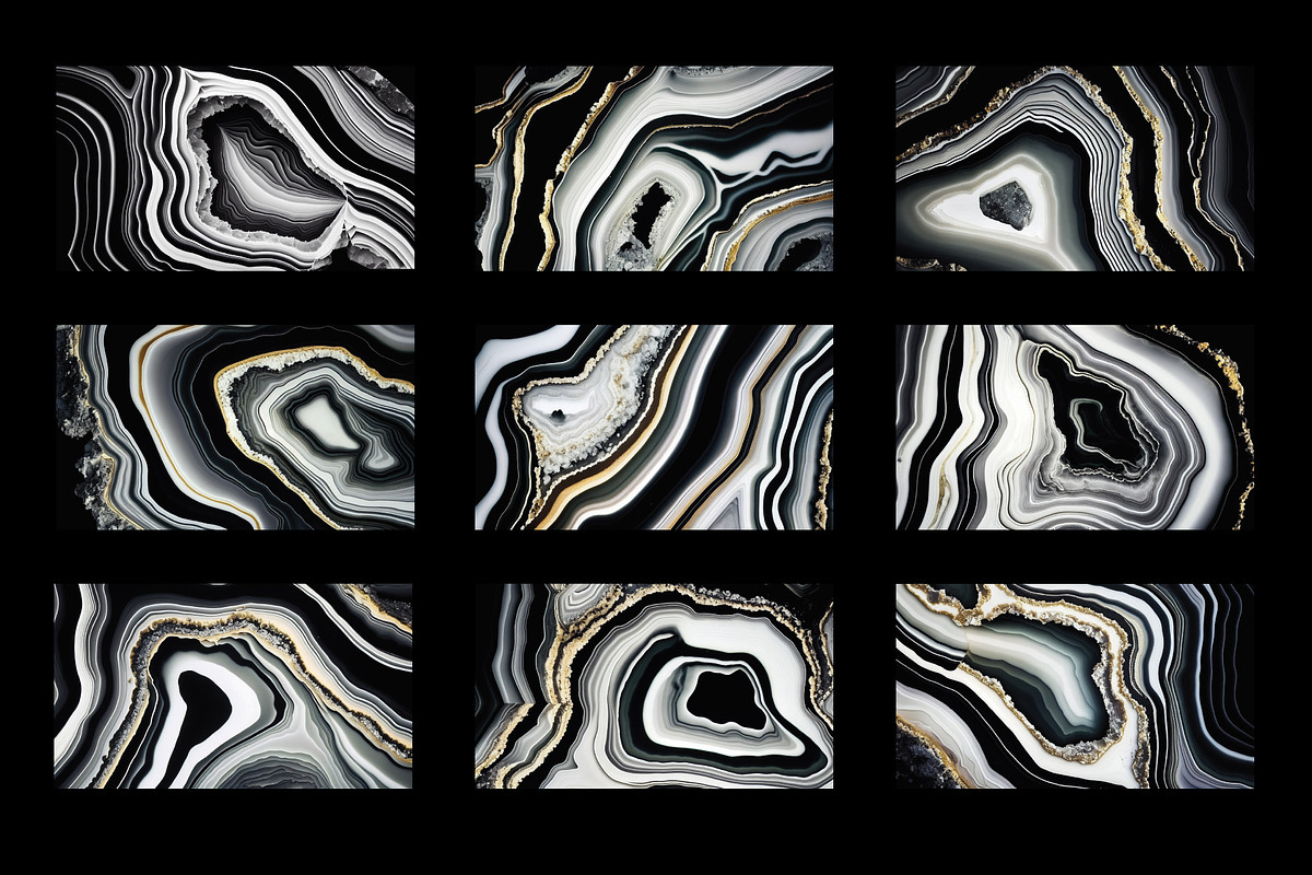 Geode Textures Backgrounds, a Background Graphic by ViktoriaARTprint (Photo 15 of 15)