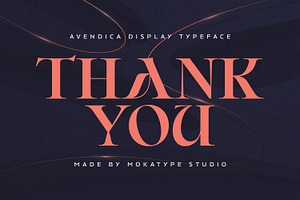 Avendica - Serif Display