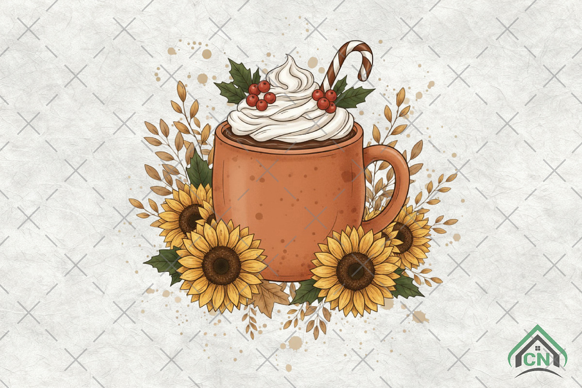 Fall Mug PNG, an Illustration by Craft Nest (Photo 1 of 6)