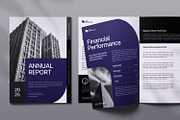 Annual Report Template, a Magazine Template by Portocraft (Thumbnail 1 of 6)