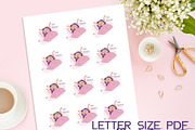 Planner stickers, an Illustration by Kate Snitser (Thumbnail 2 of 2)