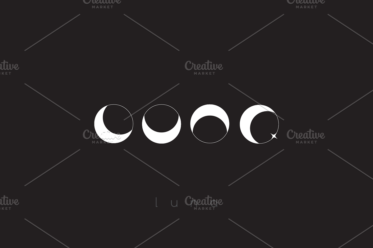 Luna logo, a Branding & Logo Template by MuzaInspires (Photo 1 of 5)