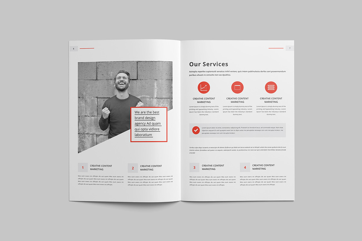 Brochure Design, a Brochure Template by Tanber Hossen (Photo 4 of 13)