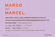 Margo and Marcel - A Hand-Drawn Font, a Sans Serif Font by Komet & Flicker (Thumbnail 15 of 15)