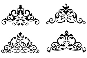 Flower patterns, a Background Graphic by Vector Tradition