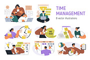 Time management. Business concept, a Work Illustration by Good Studio (Thumbnail 1 of 9)