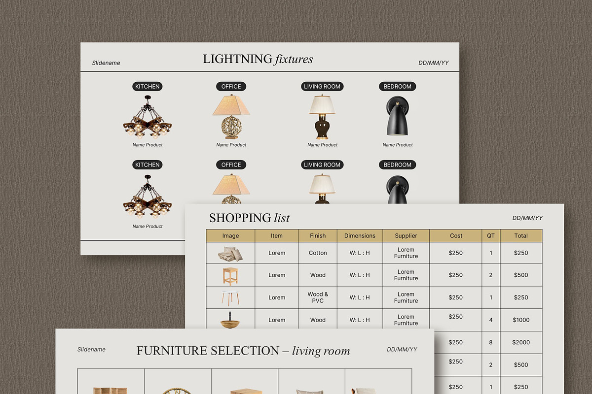 PPT Interior Design Presentation, a Presentation Template by SKY CREATION (Photo 7 of 7)
