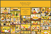 Autumn Time 2- 333 AI illustrations, a Seasonal Illustration by Pundateam (Thumbnail 11 of 12)