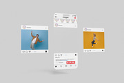 Social Media Post Mockup, a Wearable Device Mockup by xavier_studio (Thumbnail 5 of 5)