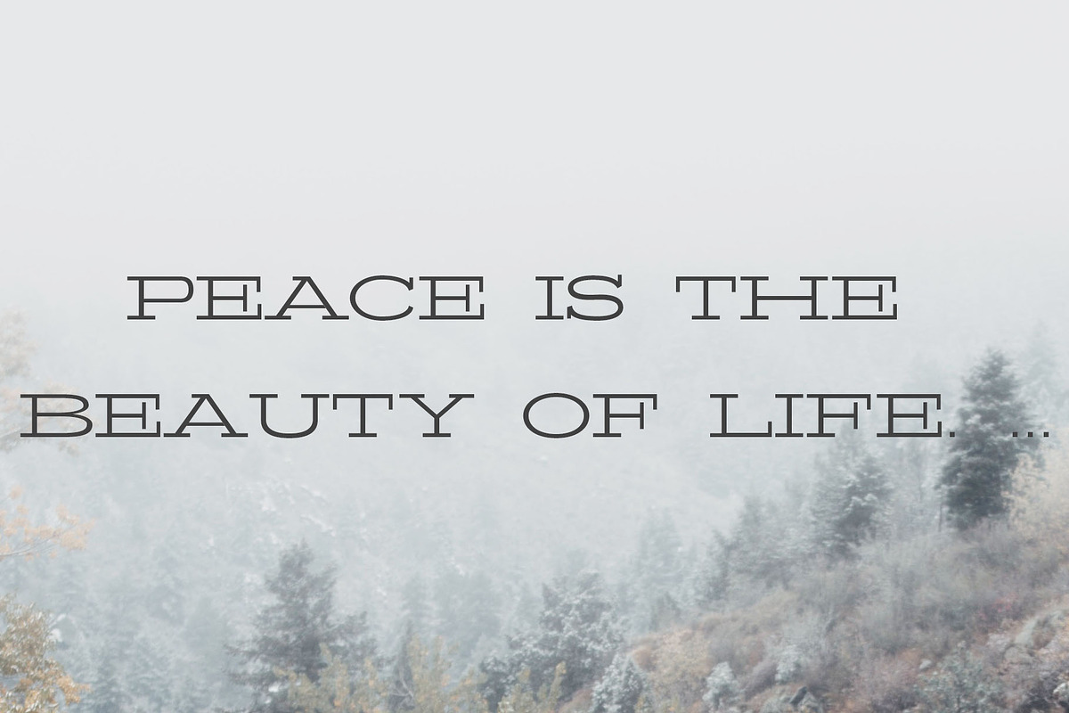 Banquo Serif Font Family preview 5