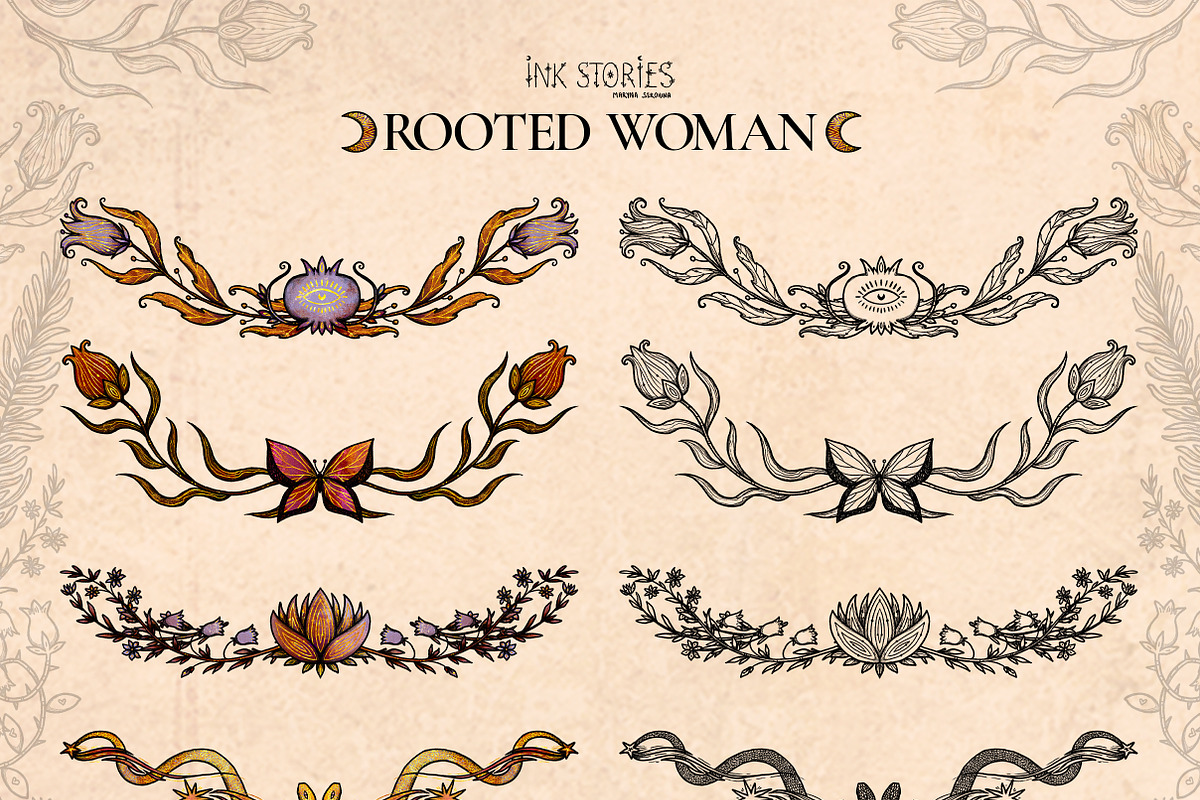 Rooted Woman | Sacred Feminine, a Person Illustration by Ink Stories (Photo 15 of 16)