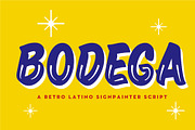 Bodega, a Script Font by Loudoun Design Co. (Thumbnail 1 of 8)