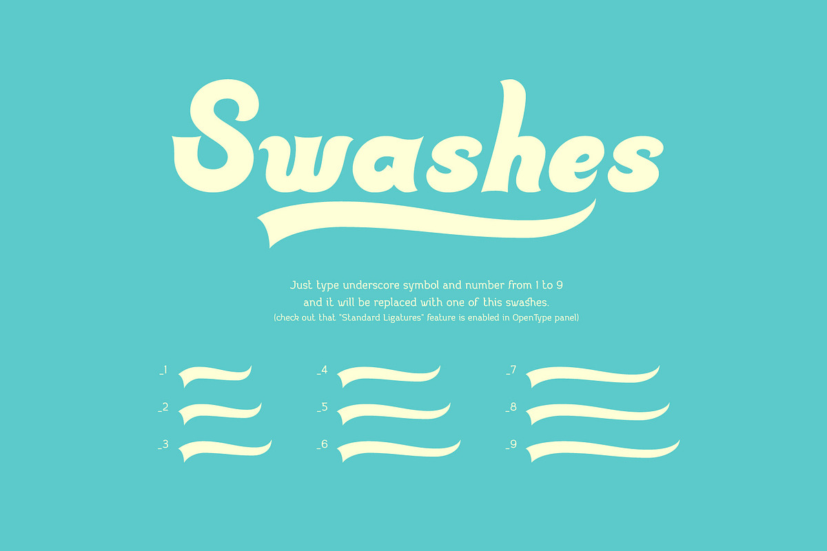 Sunny Bay font and graphics preview 5