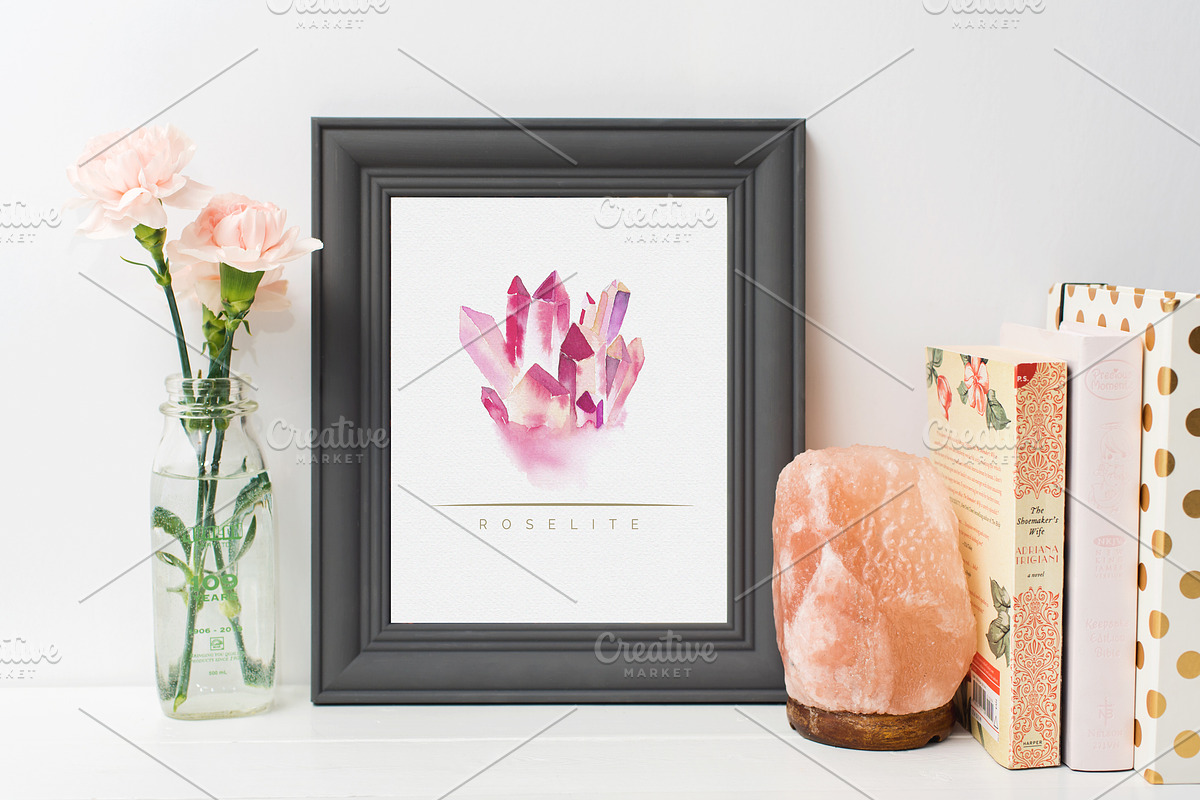 Spring Picture Frame Mockup Bundle, a Print Template by Ashley Alexandra Design (Photo 2 of 8)
