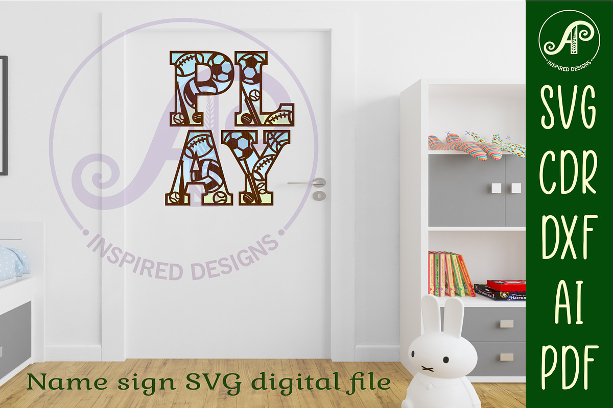Sports ball alphabet set. 66 letters, an Object Graphic by A P Inspired Designs (Photo 4 of 6)