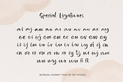 Morgan Journey, a Handwritten Font by Get Studio (Thumbnail 6 of 8)