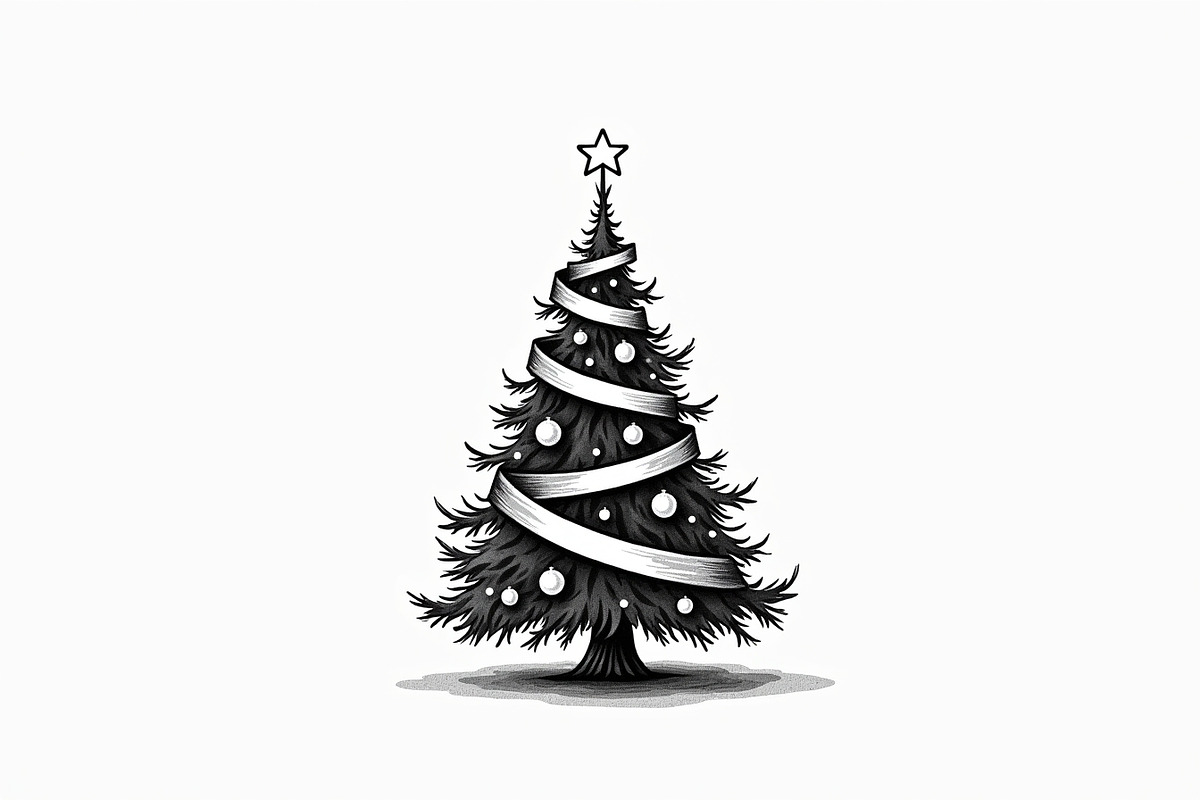 Christmas Tree Ornament Design Pack, an Illustration by musafir_fashion (Photo 16 of 21)
