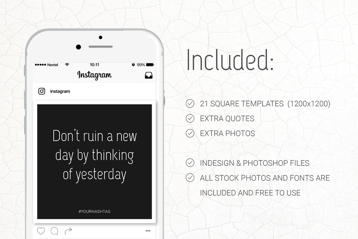 Social Media Quotes - Dark Edition, a Social Media Template by Annemiek van Luinen (Photo 2 of 6)