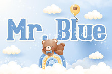 Mr. Blue - Handwritting