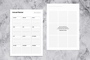 Minimalist Planner Templates, a Flyer Template by Template Temple (Thumbnail 5 of 5)
