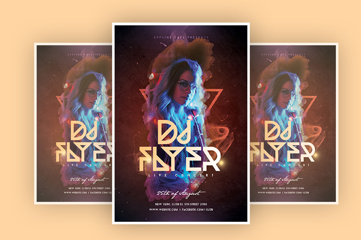 Dj flyer, a Flyer Template by What a Story (Photo 2 of 2)