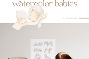 Watercolor Babies & More