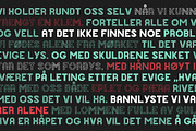 Onska - A Polygonal Display Font, a Font by nordicworker (Thumbnail 6 of 9)