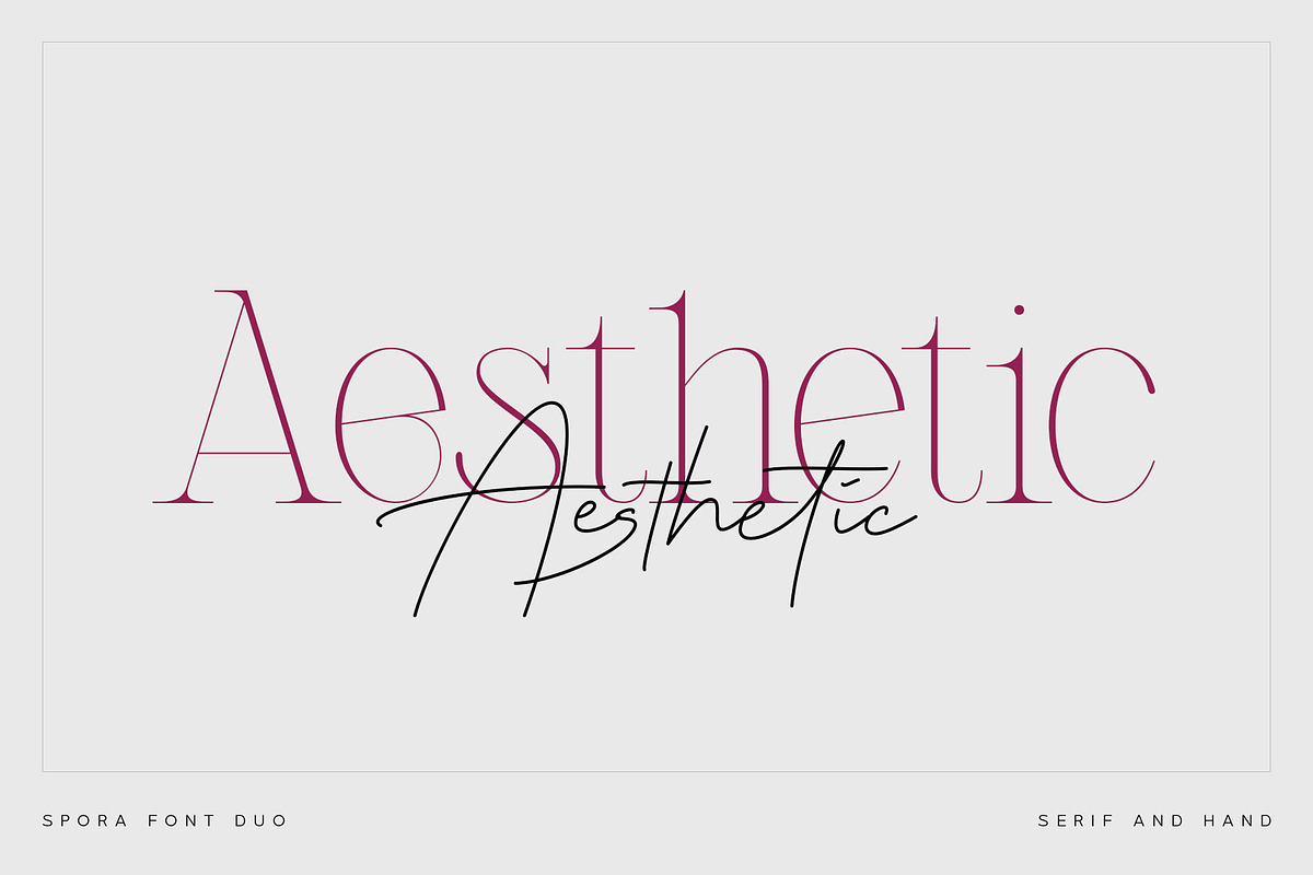 Spora Font Duo, a Serif Font by vuuuds (Photo 6 of 14)