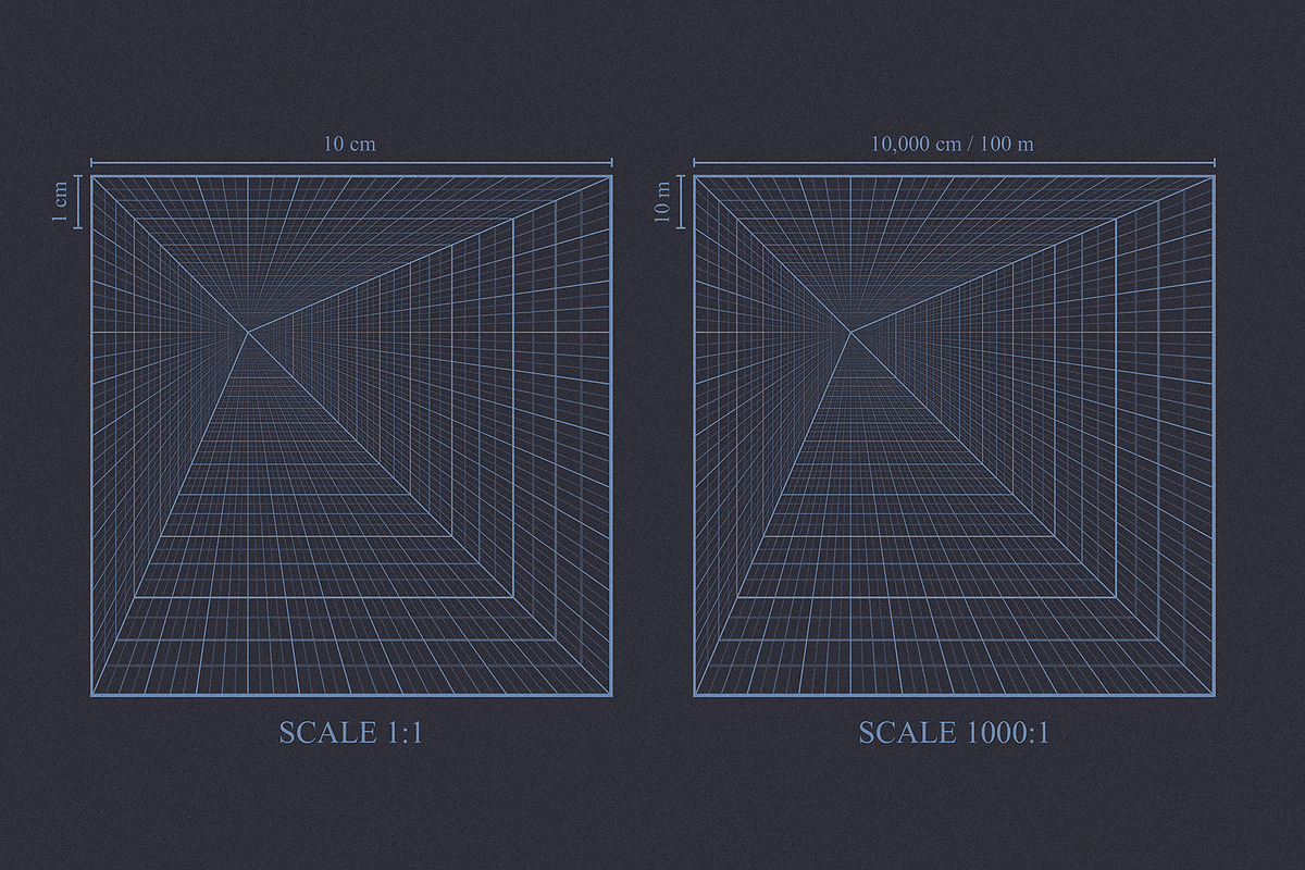 Perspective Grids Vol 1, a Background Graphic by Honnum Graphic Art (Photo 3 of 9)