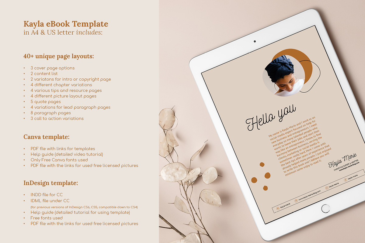4 in 1 Course Creator Super Bundle K, a Magazine Template by Mirazz (Photo 4 of 44)
